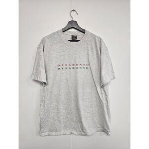 Vintage Disaronno‎ Shirt Mens XL Gray Spring Ford Touch Of Gold Promo 90s